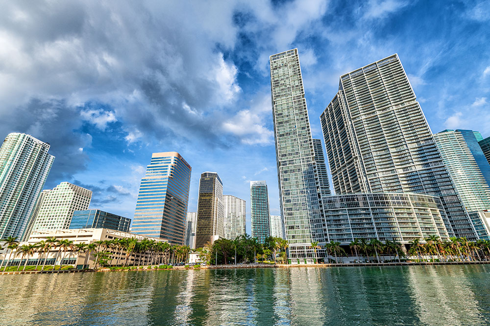 Average Rents of 2 Bedroom Apartments in Brickell Biscayne Real Estate